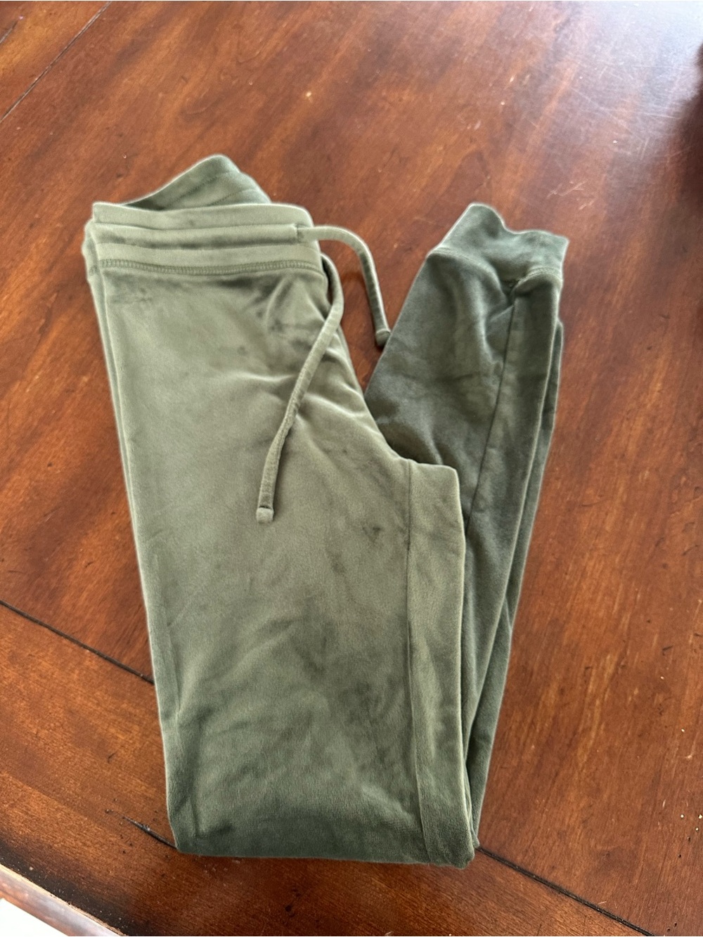 American Eagle Outfitters Olive Green Joggers with Drawstring